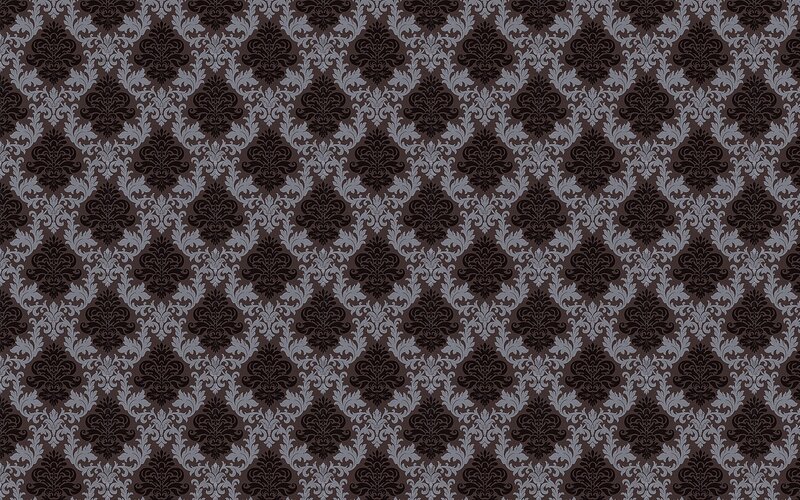 dark damask wallpaper pattern