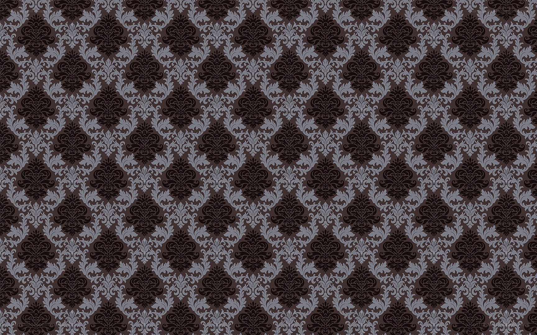 dark damask wallpaper pattern