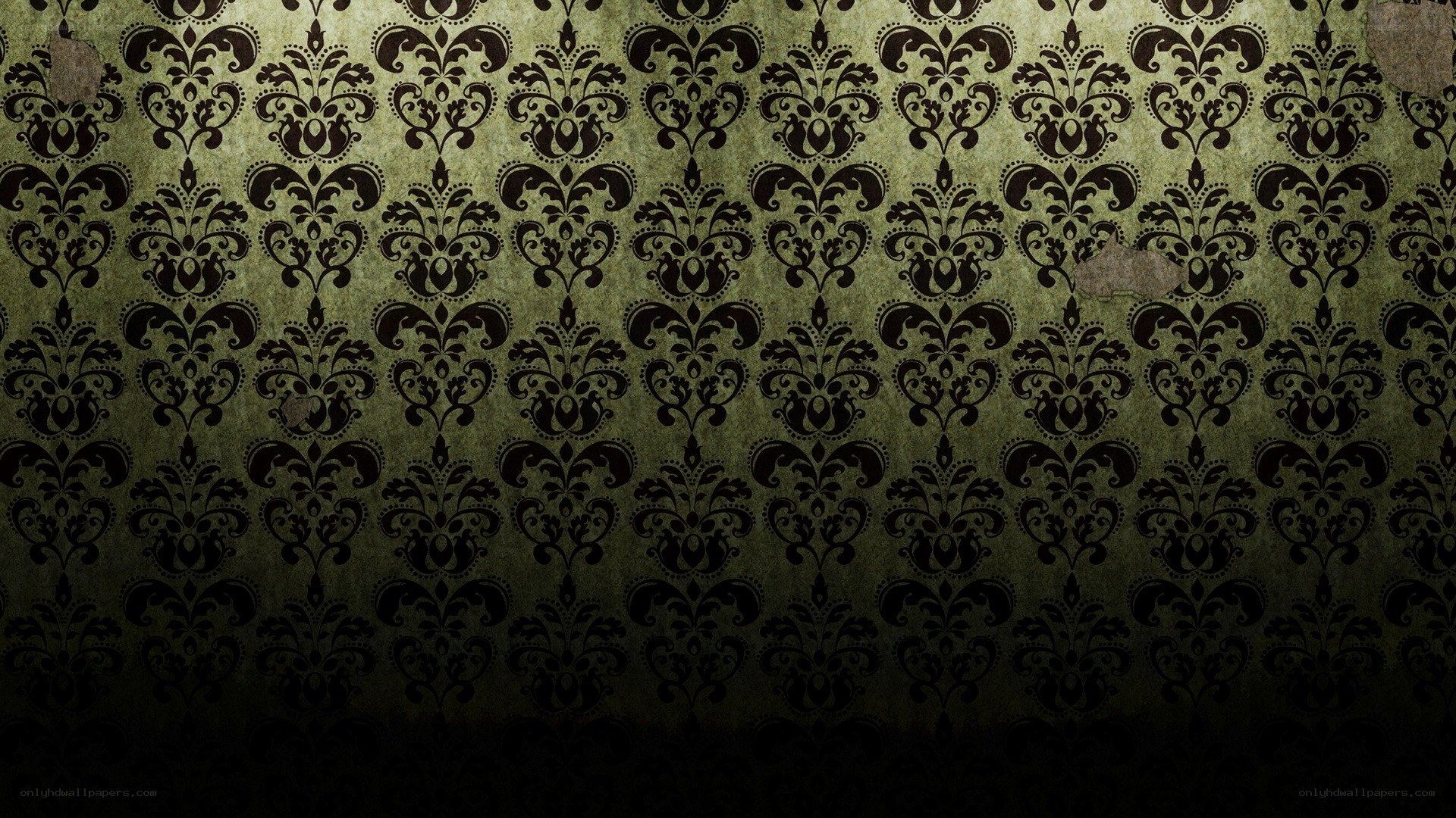dark damask wallpaper pattern
