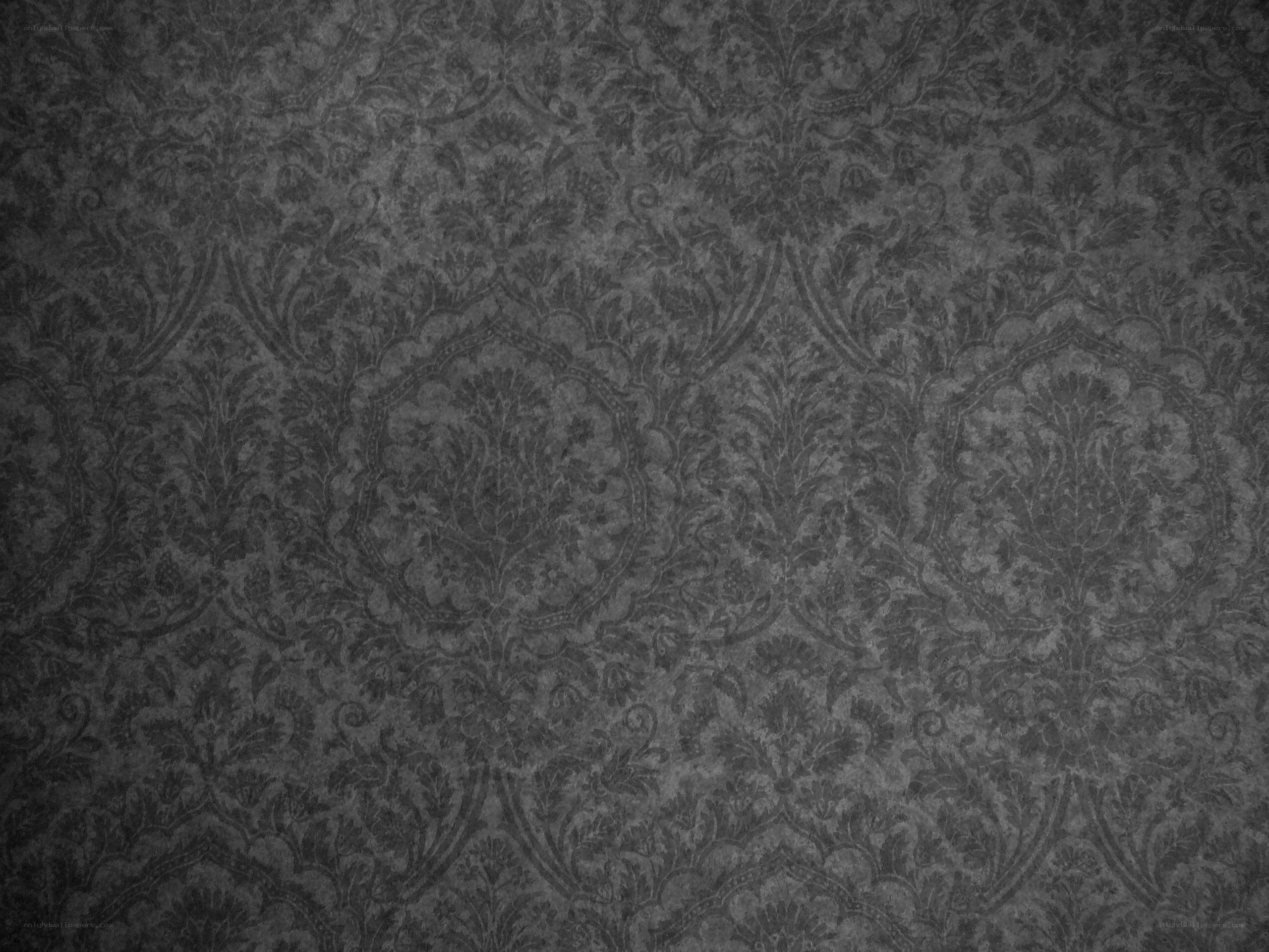 dark damask wallpaper pattern