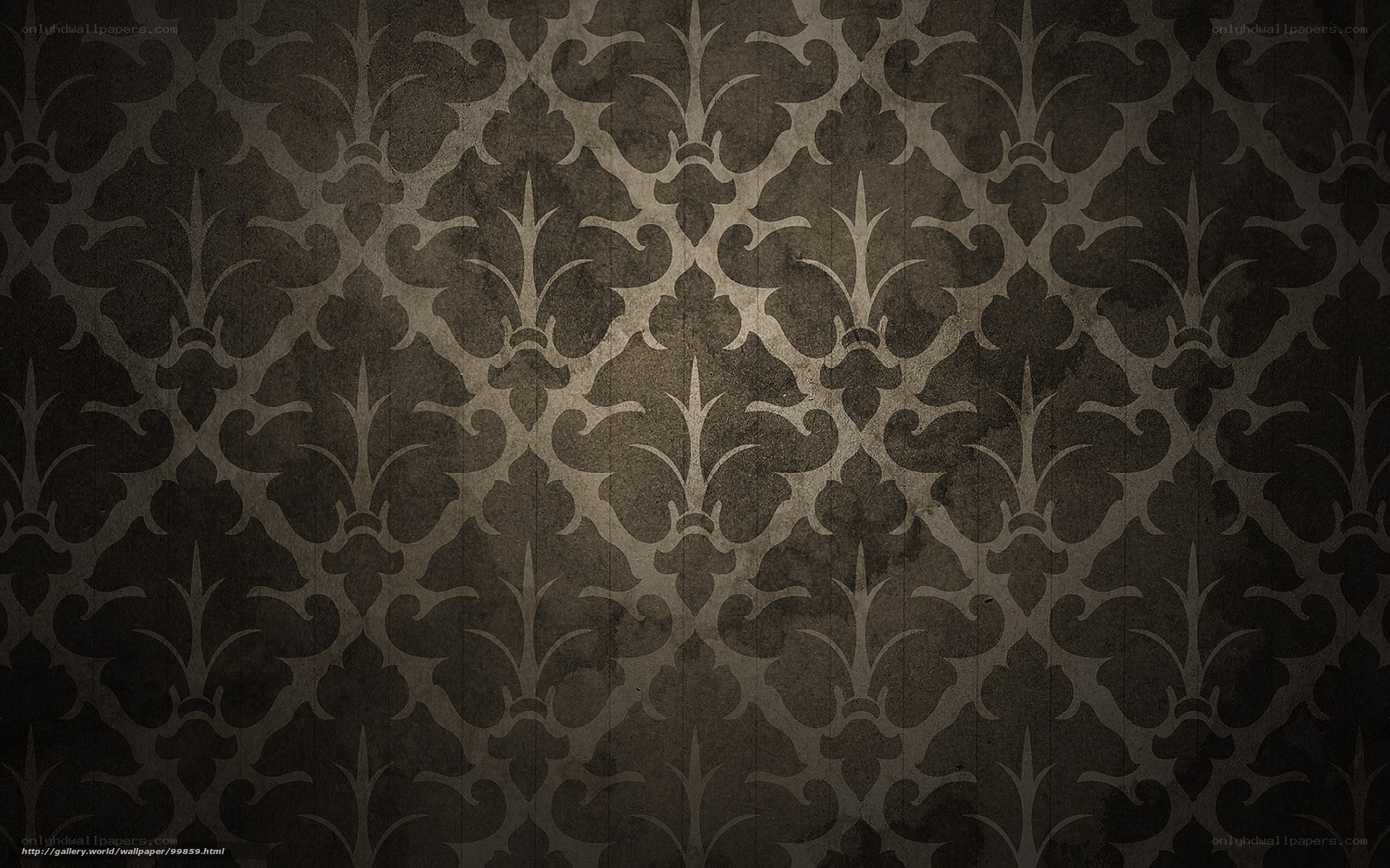 dark damask wallpaper pattern