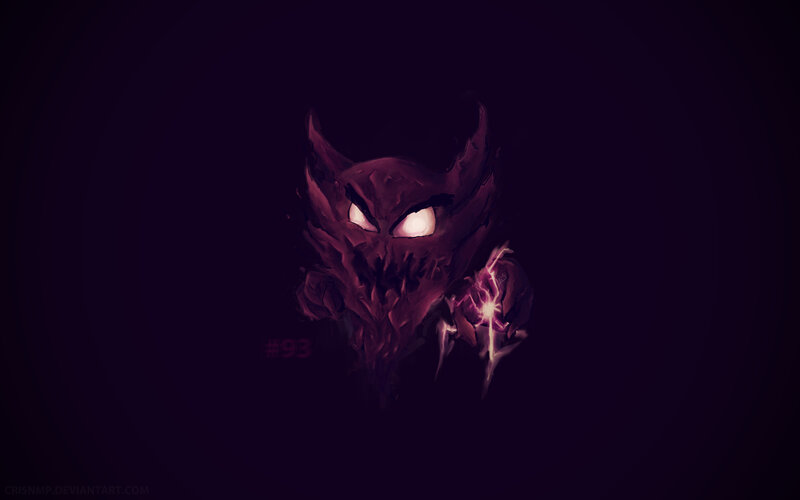 dark demon character art