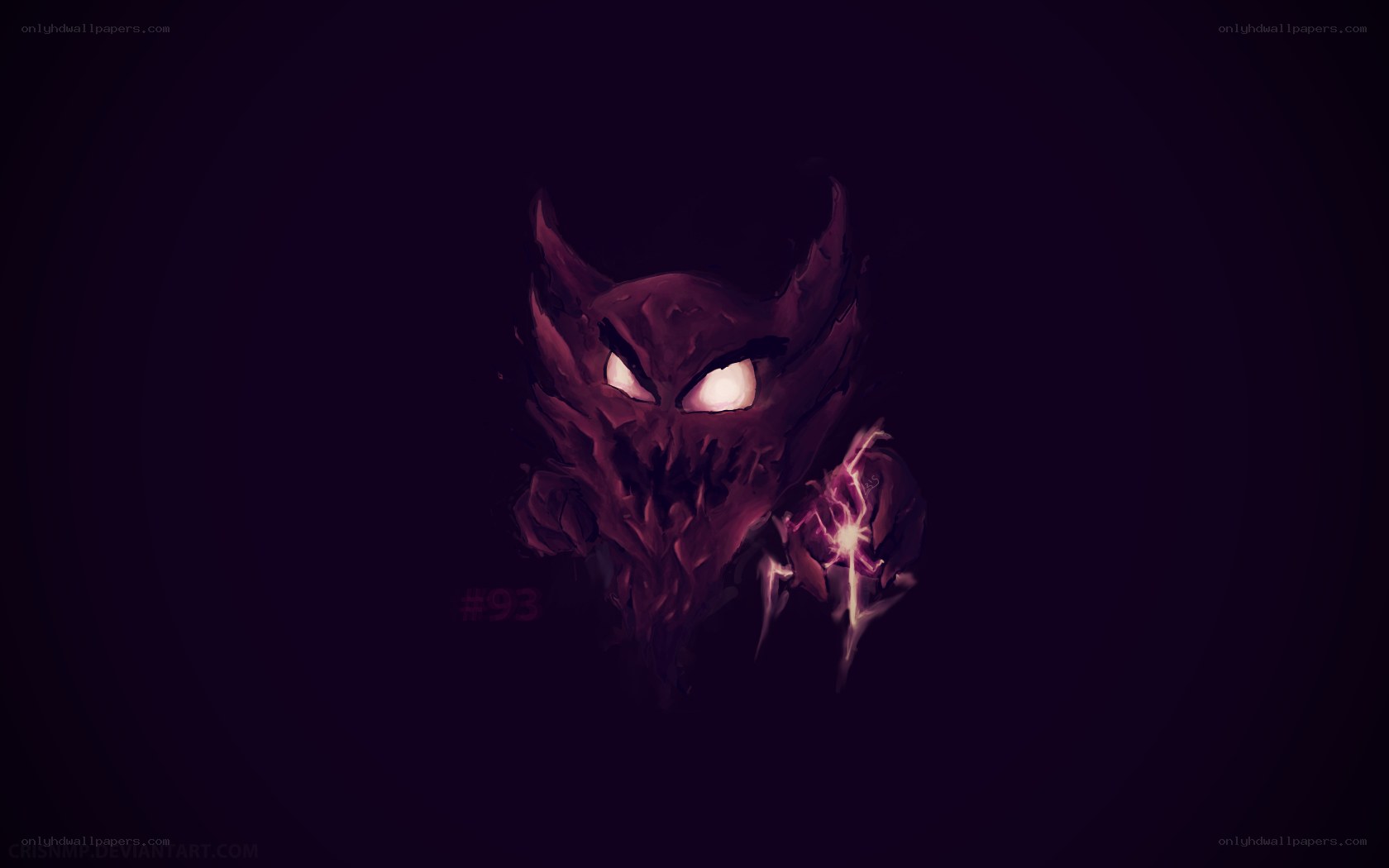 dark demon character art