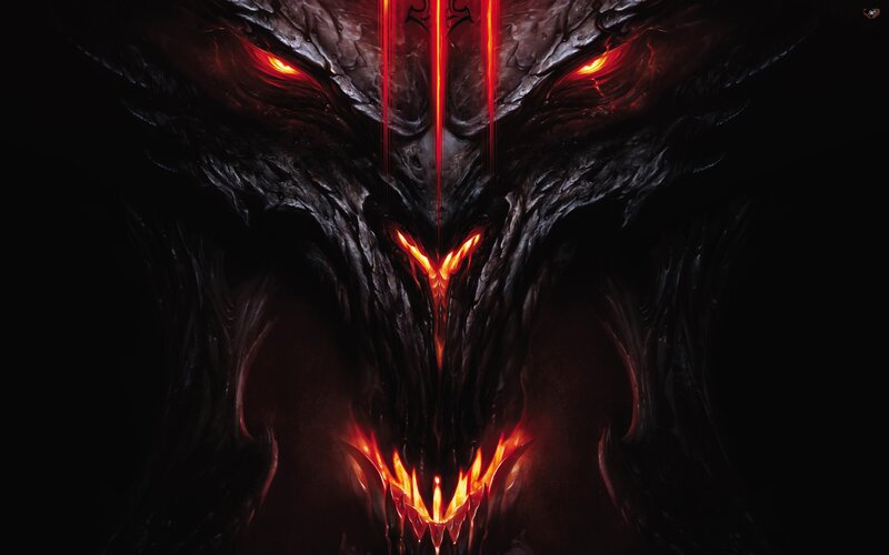 Dark Demonic Face