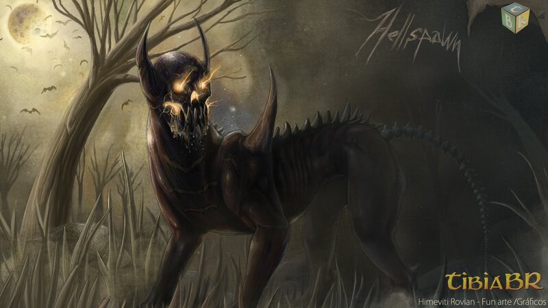 Dark Demonic Hound