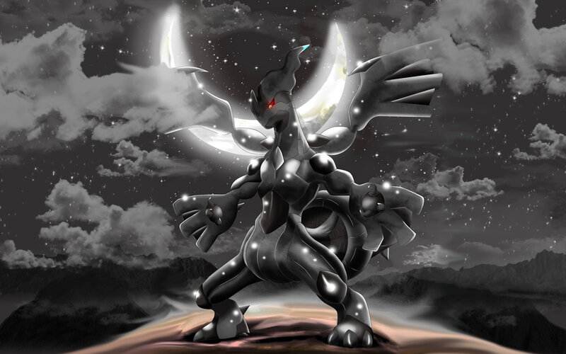 Dark Dragon-like Creature — Black