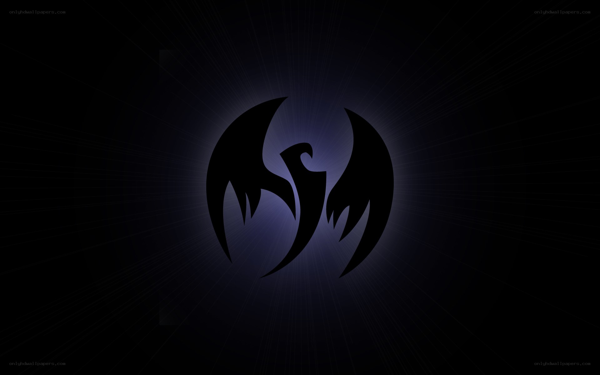 dark dragon logo design