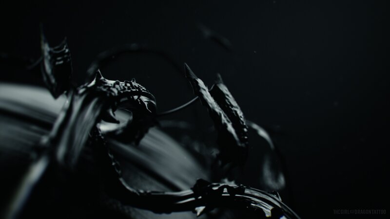 dark dragon sculpture