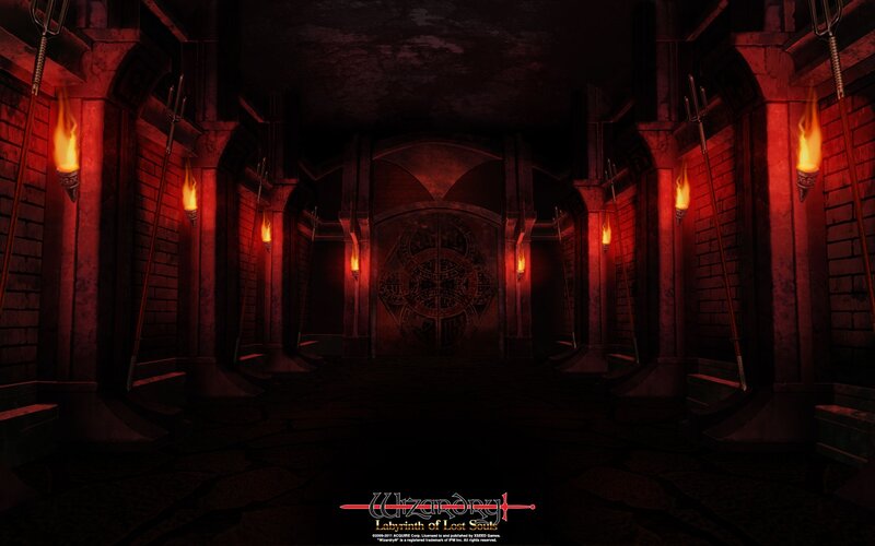 dark dungeon corridor
