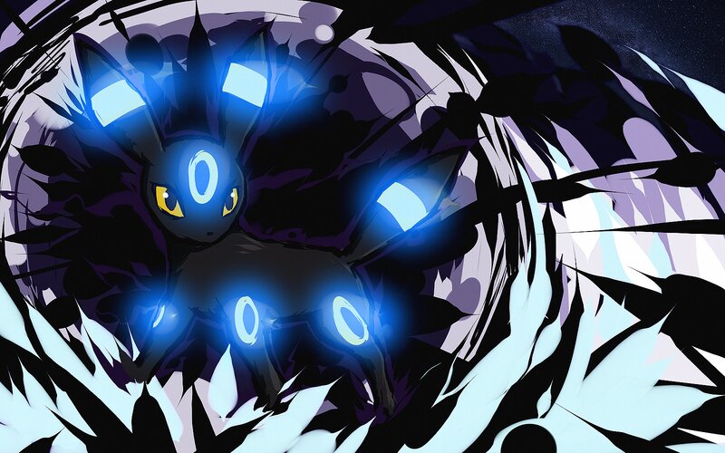 Dark Eevee Pokémon — Black
