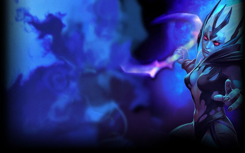 dark elf warrior with glowing weapon