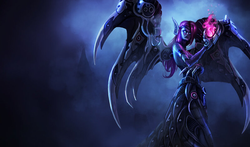 dark elf with glowing orb
