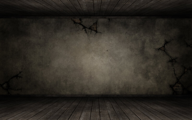 dark empty room interior