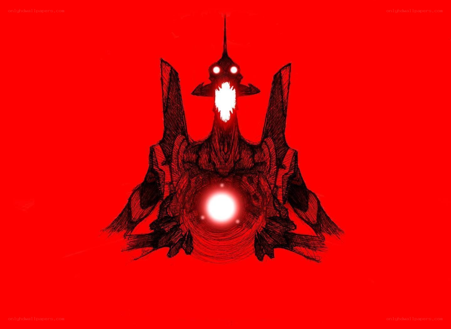 dark entity with glowing eyes
