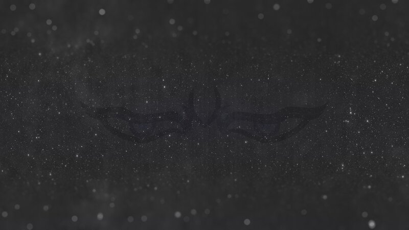 dark eyes in starry sky