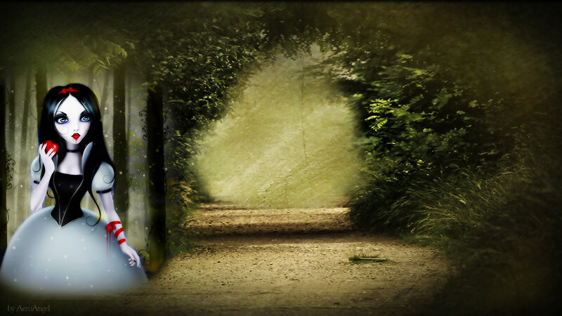 Dark Fairy Tale Girl