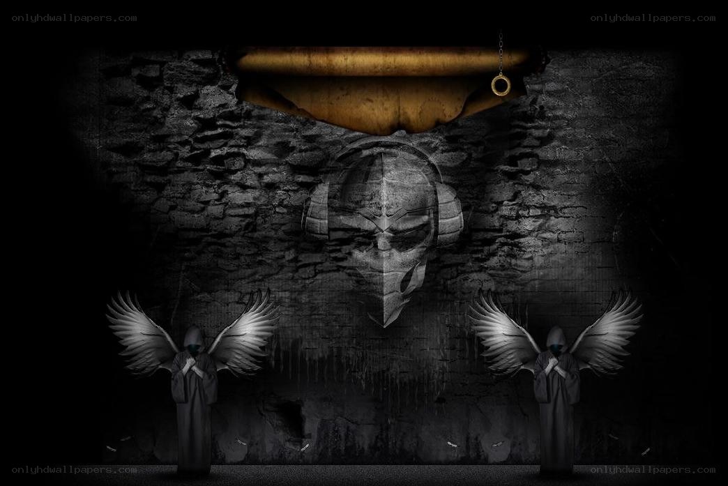 Dark fantasy angel guardians