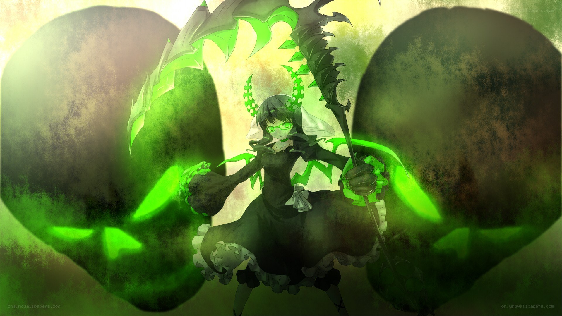 dark fantasy anime character