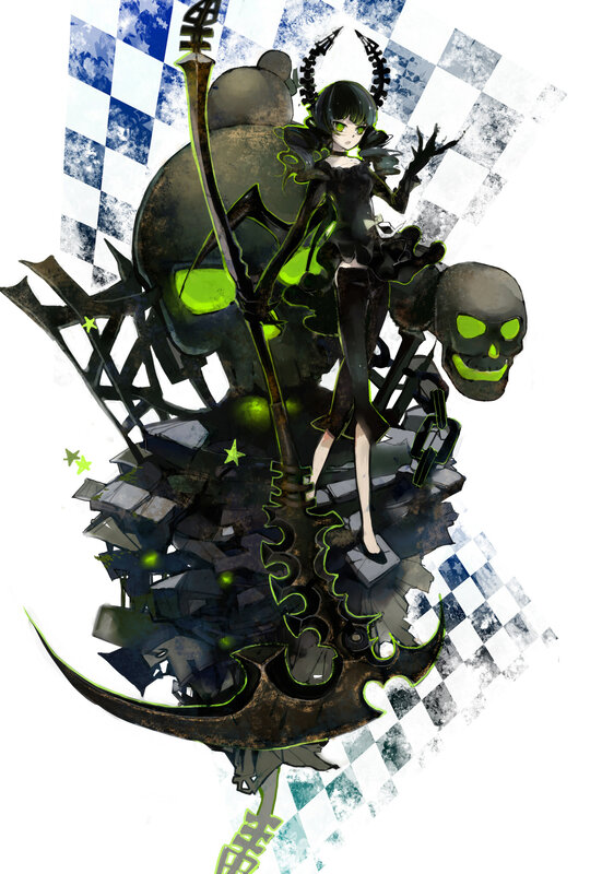 dark fantasy anime character