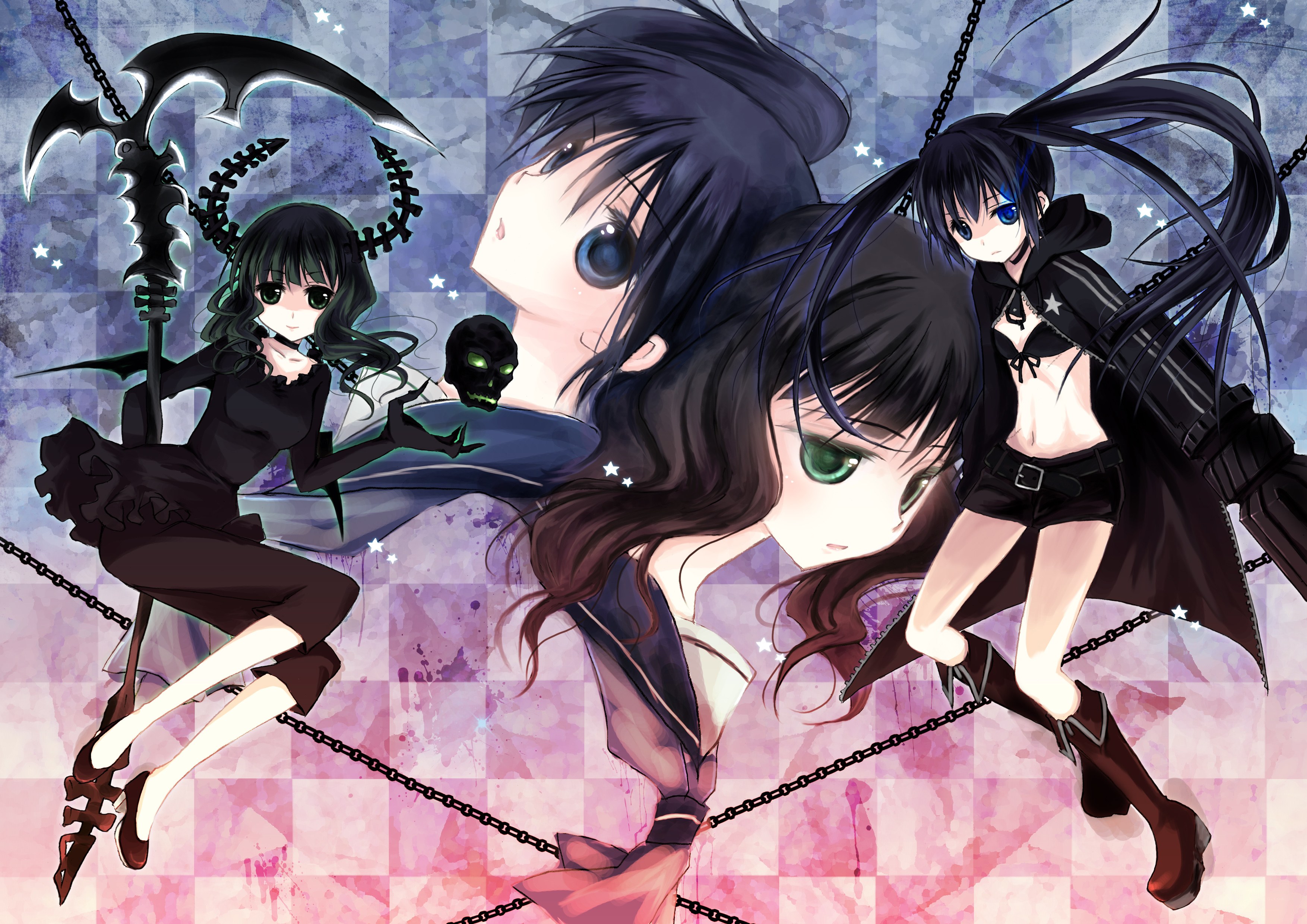 dark fantasy anime girls