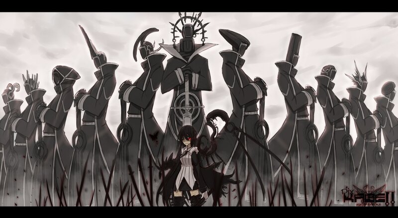 dark fantasy anime scene