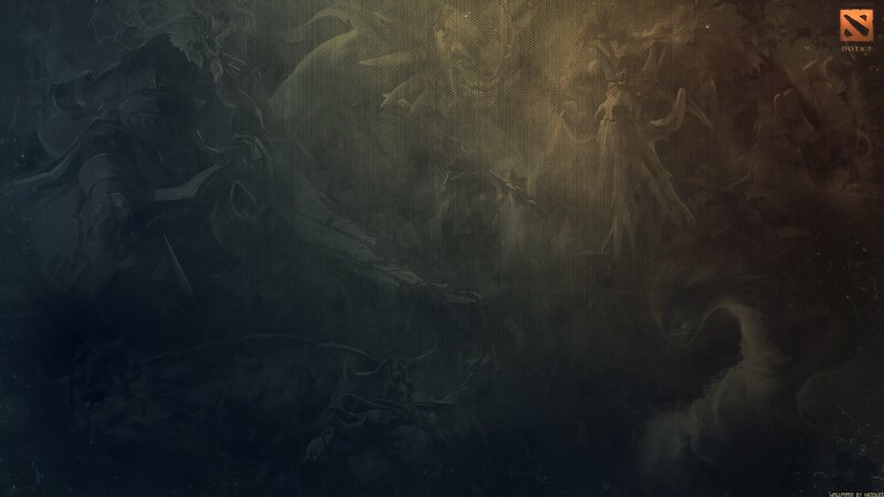Dark Fantasy Battle Scene — Brown