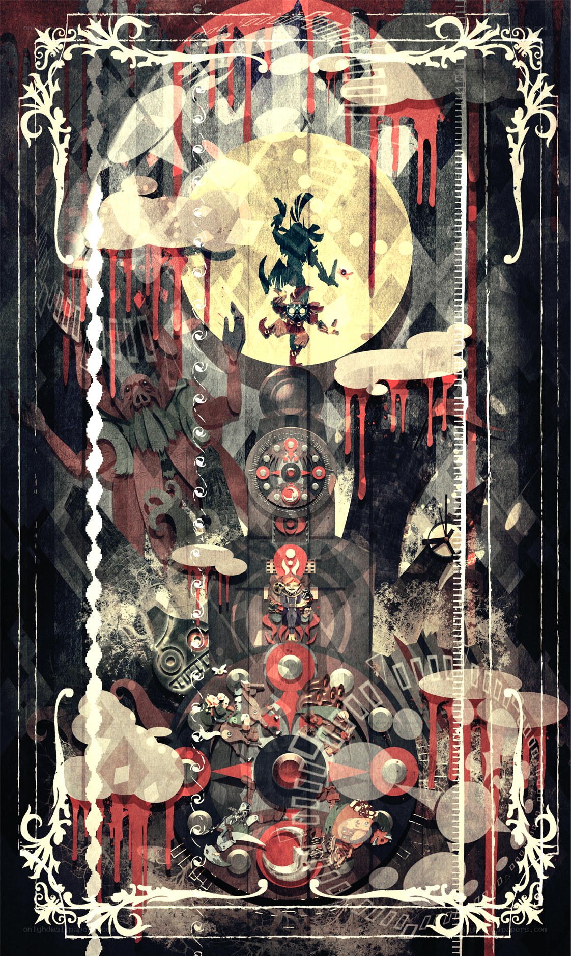 Dark fantasy card art