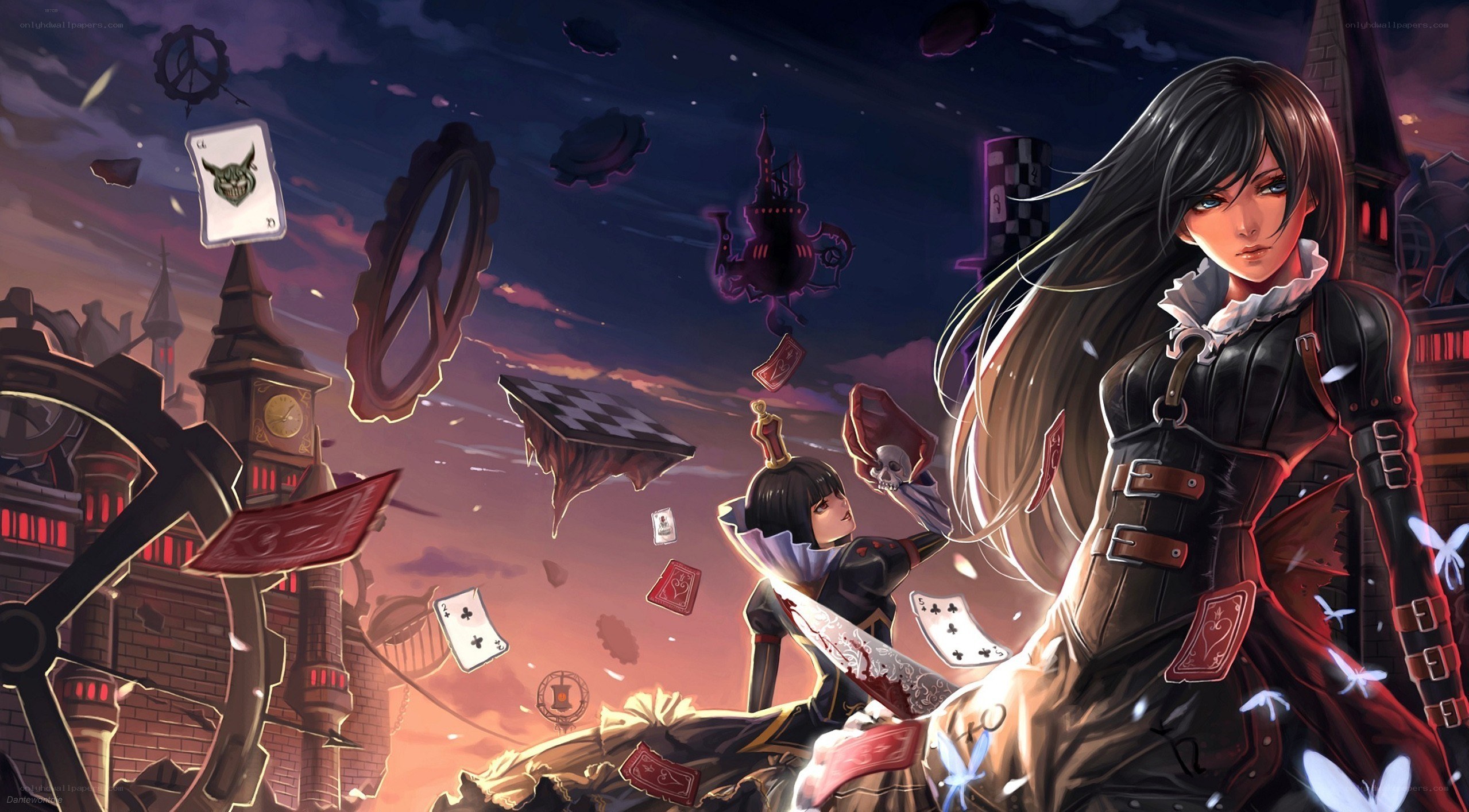 Dark fantasy card battle