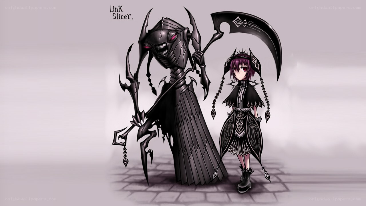 Dark fantasy character art
