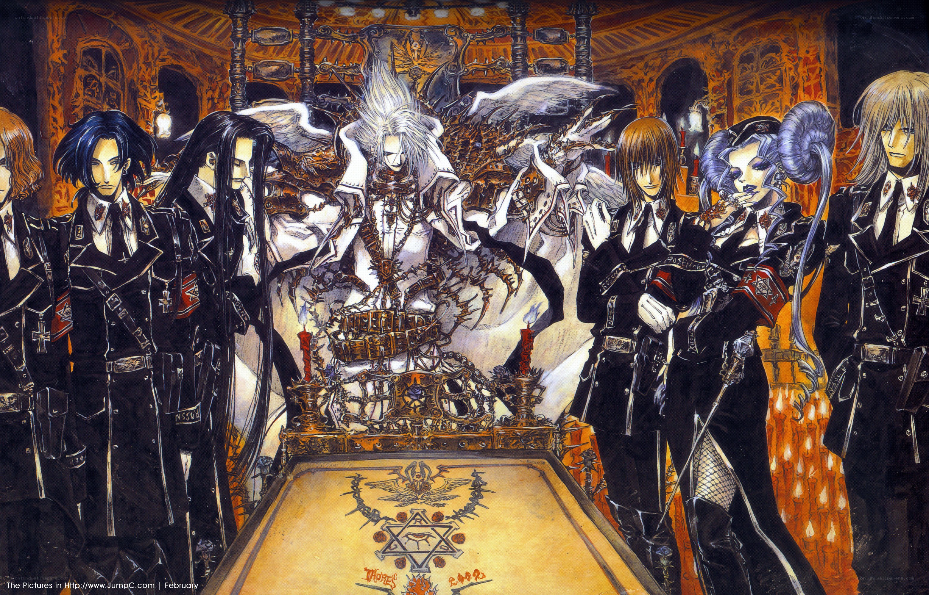 Dark fantasy character gathering