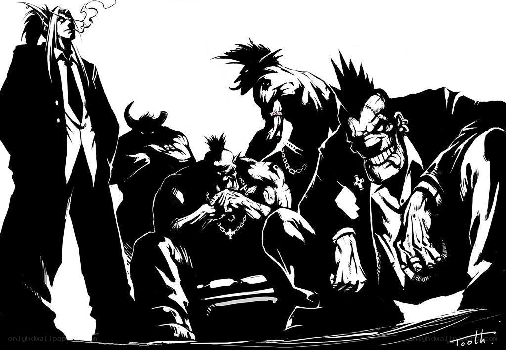 dark fantasy character group