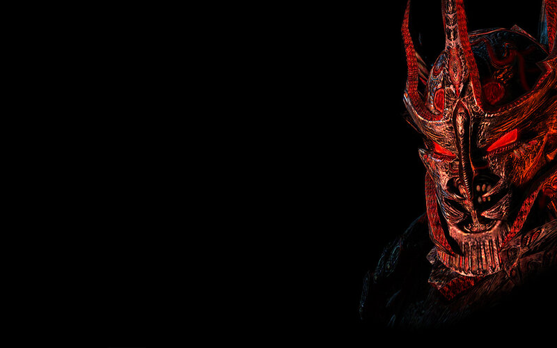 dark fantasy character portrait