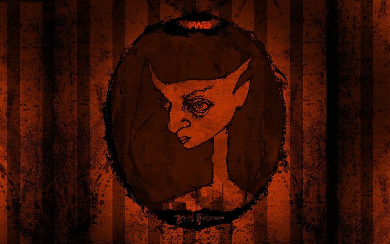 dark fantasy character portrait
