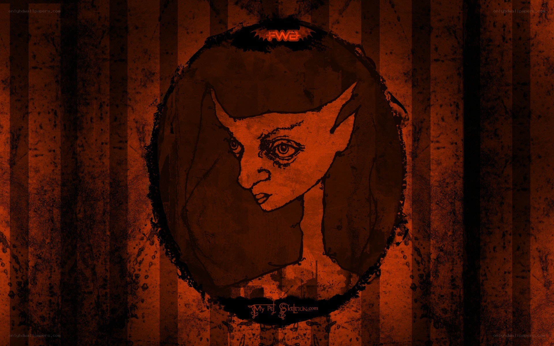 dark fantasy character portrait