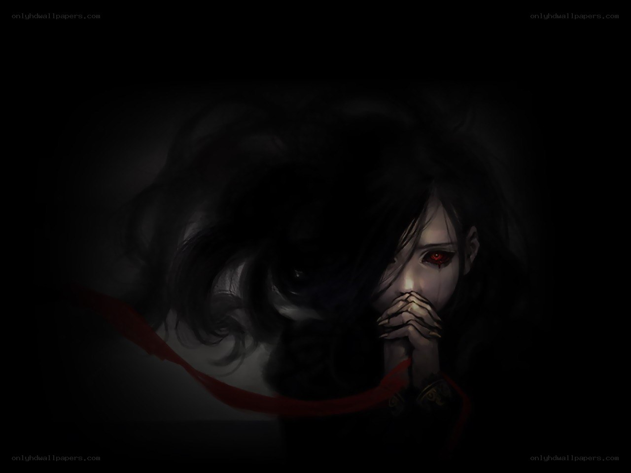 dark fantasy character portrait