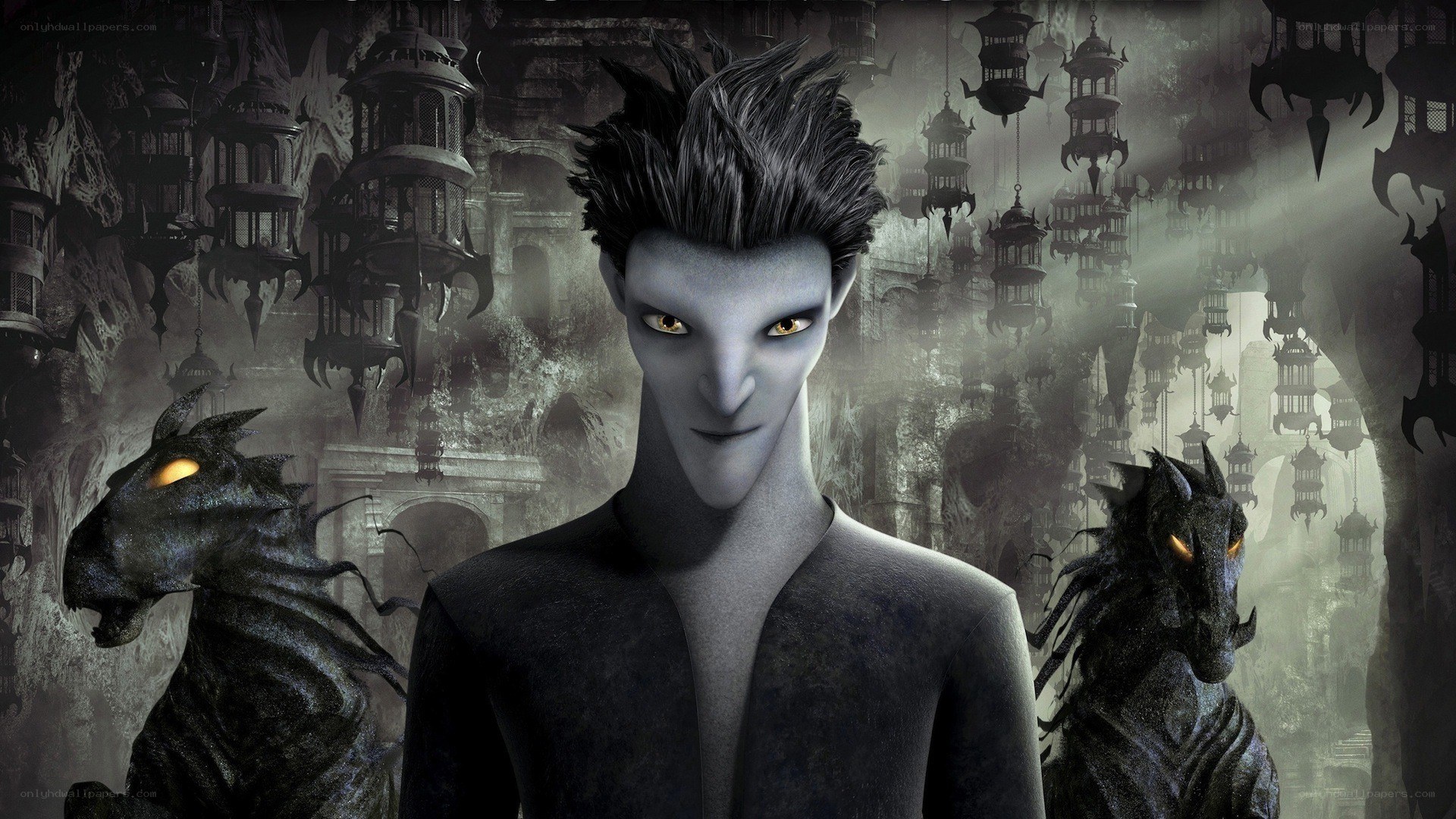 dark fantasy character portrait