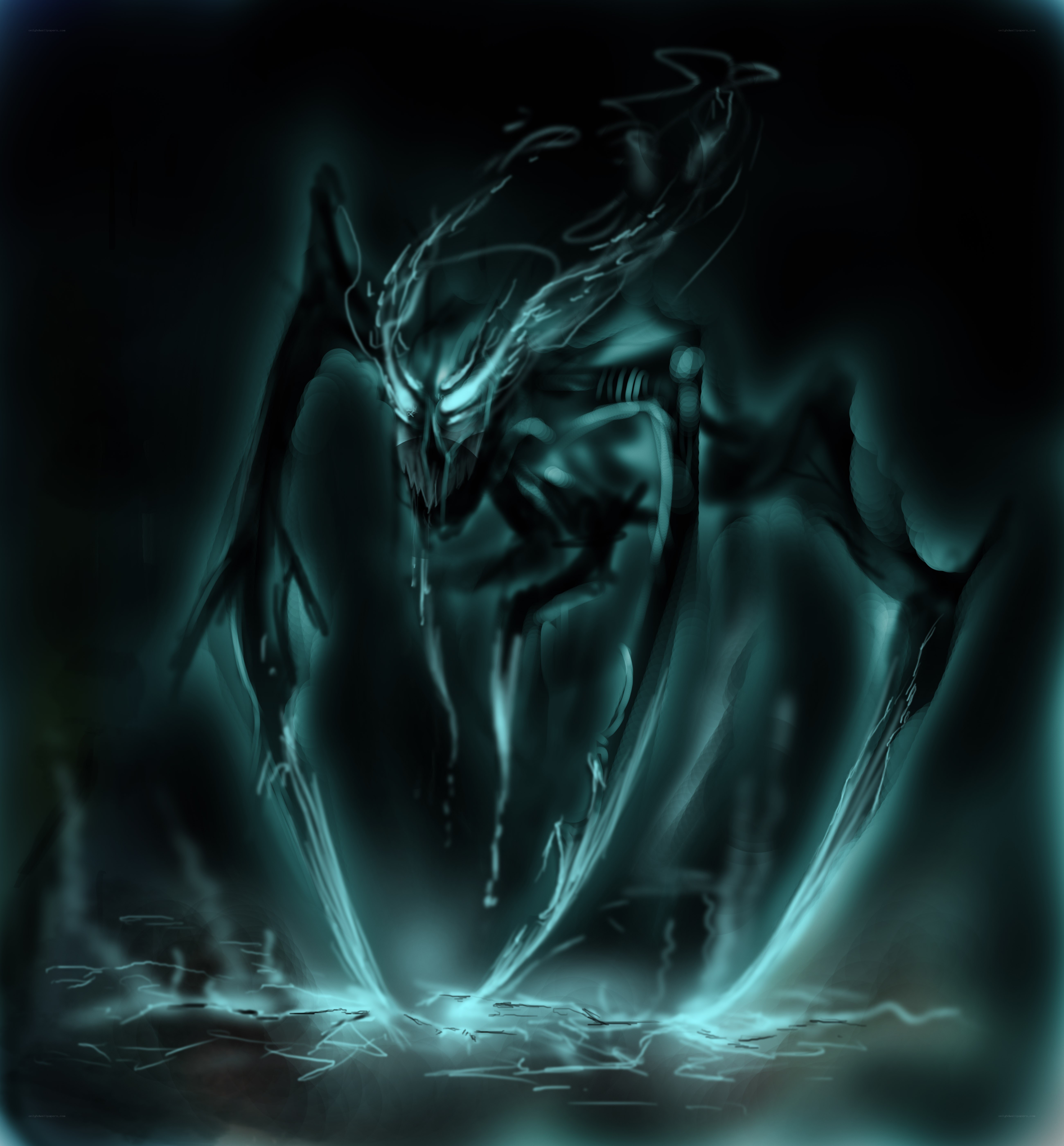 dark fantasy creature