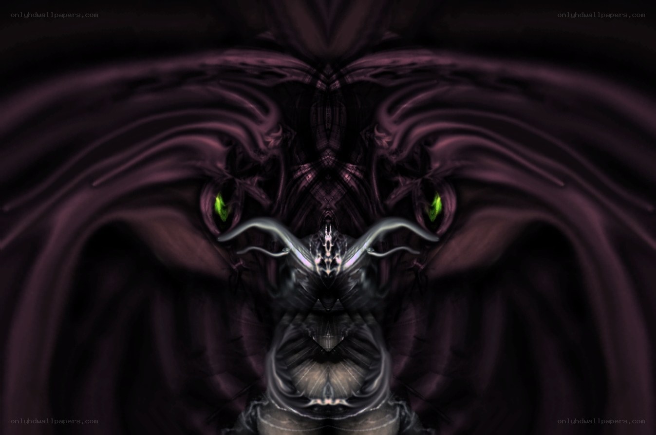 dark fantasy creature art