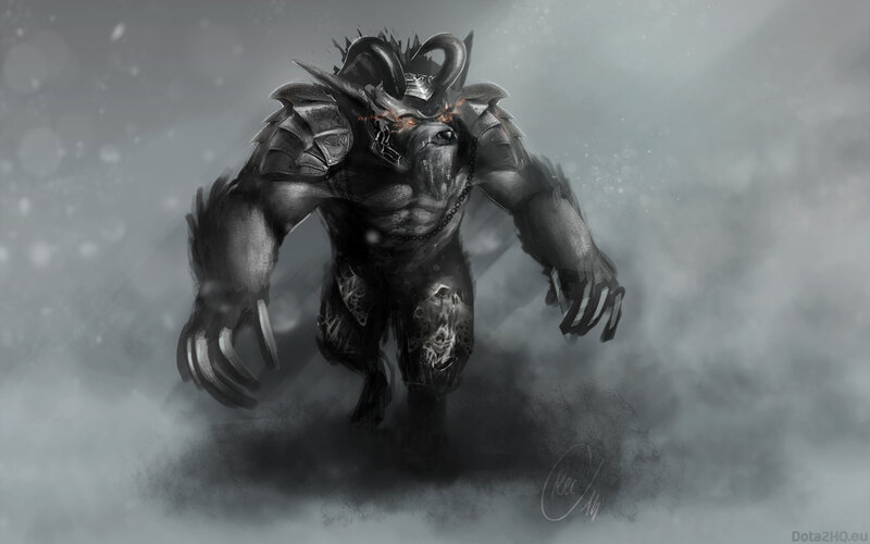 dark fantasy creature concept