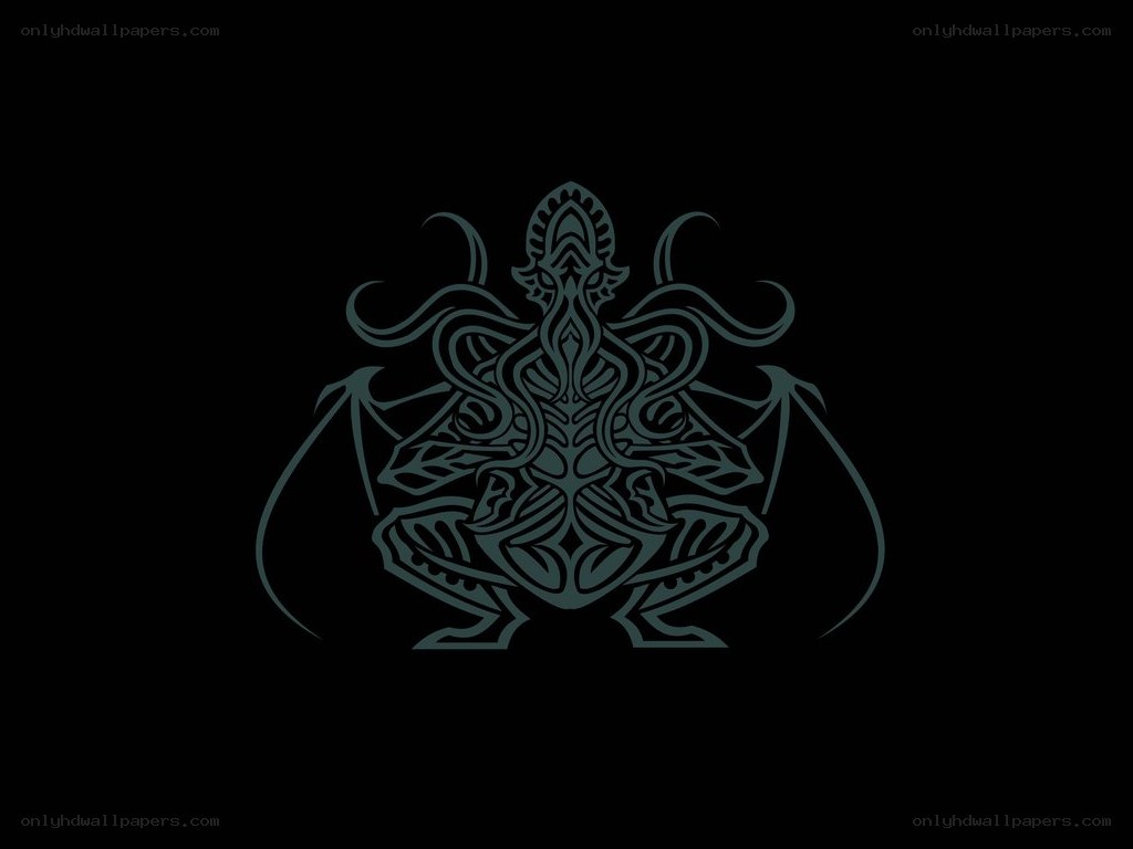 dark fantasy creature emblem