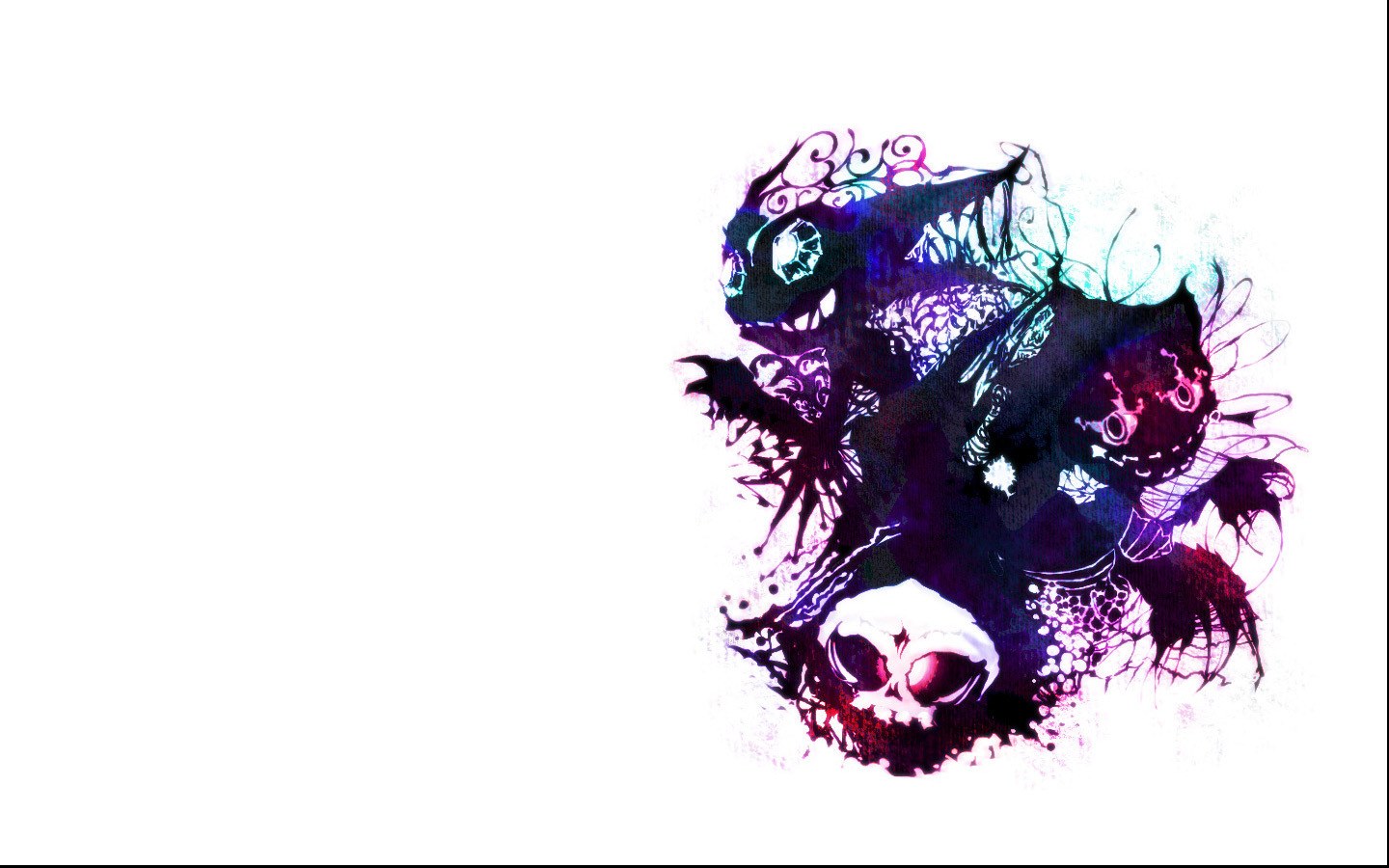 dark fantasy creature illustration