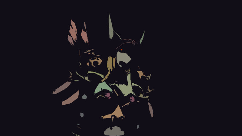 dark fantasy creature illustration