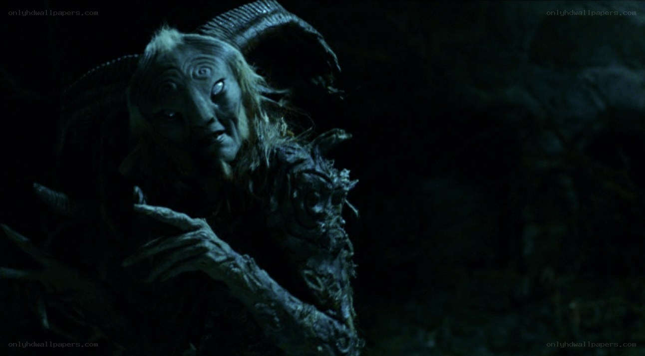 dark fantasy creature in cave
