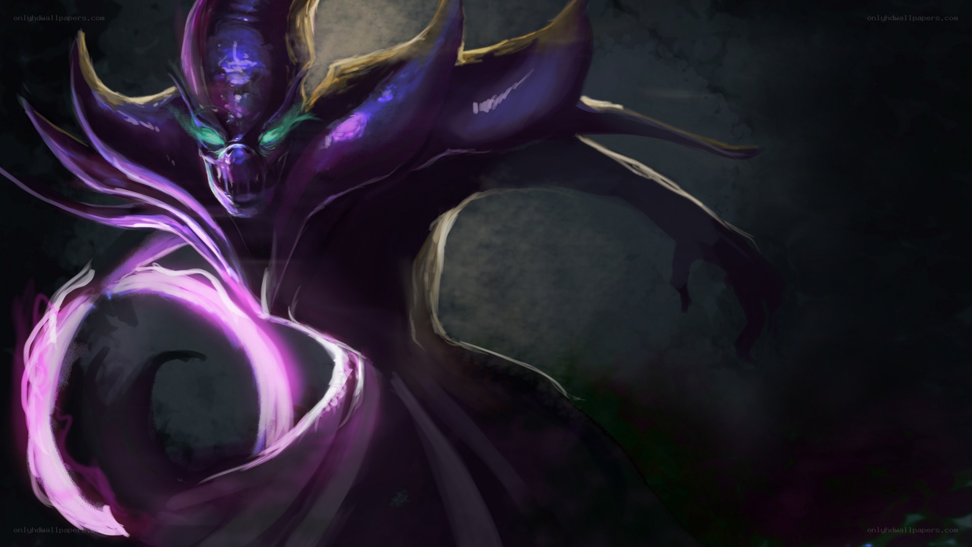 dark fantasy demon character