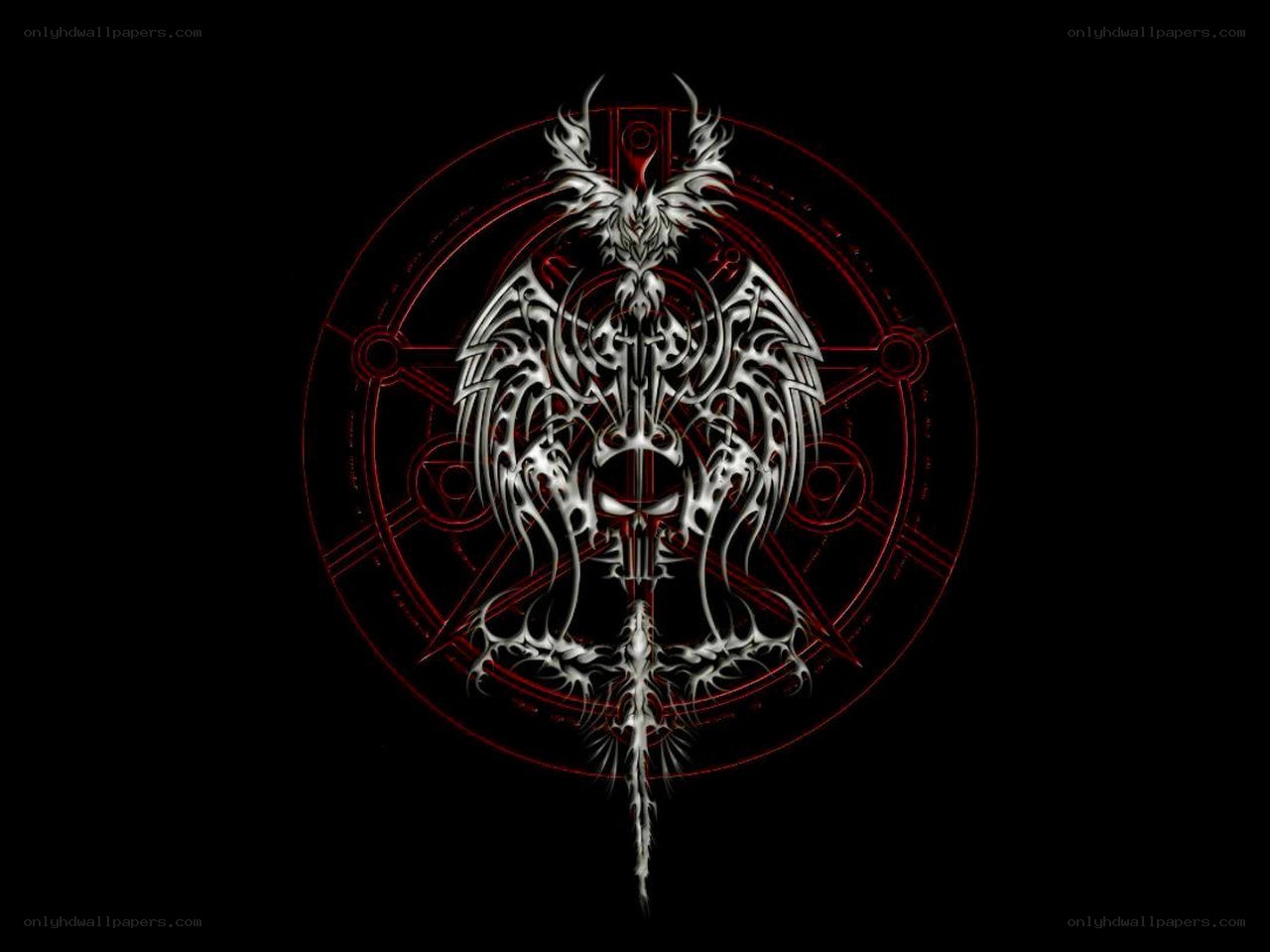 dark fantasy dragon emblem