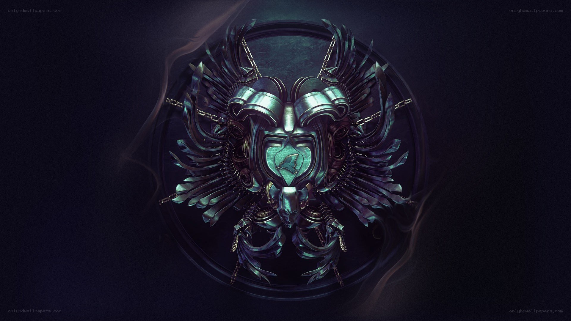 dark fantasy emblem design