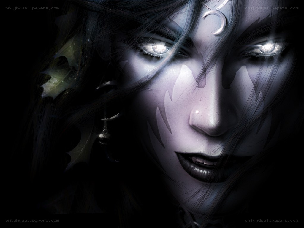dark fantasy female character