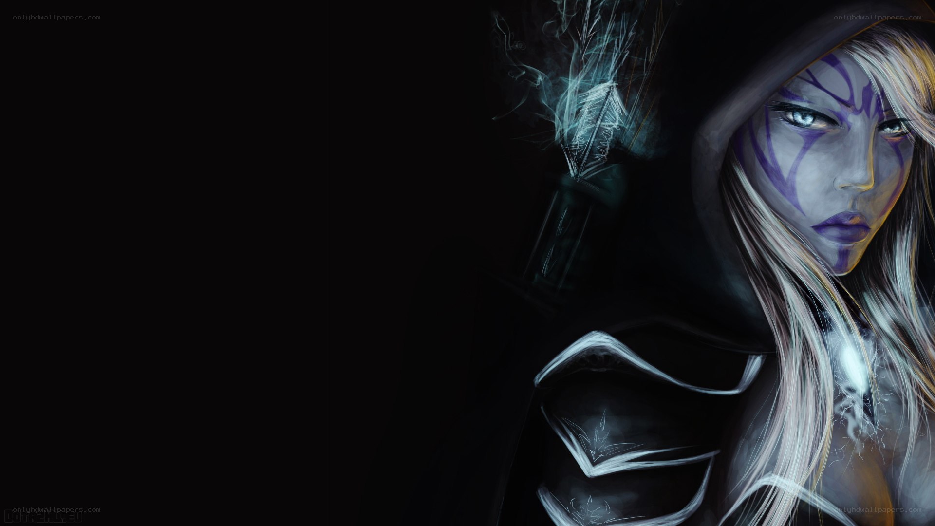 dark fantasy female warrior