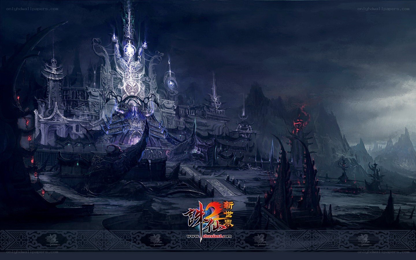 dark fantasy fortress