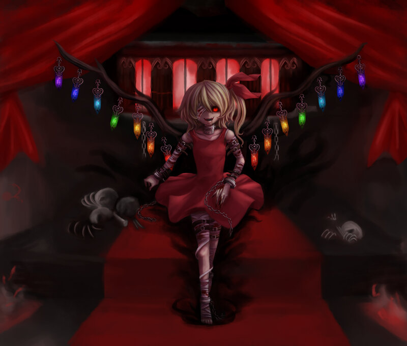dark fantasy girl with wings